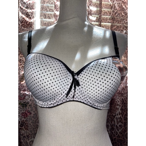 Women’s Black Polka Dot Bra 🖤 - Picture 3 of 13